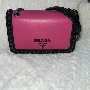 Prada 1BD147 Leather Handbag-Authentic-NWT